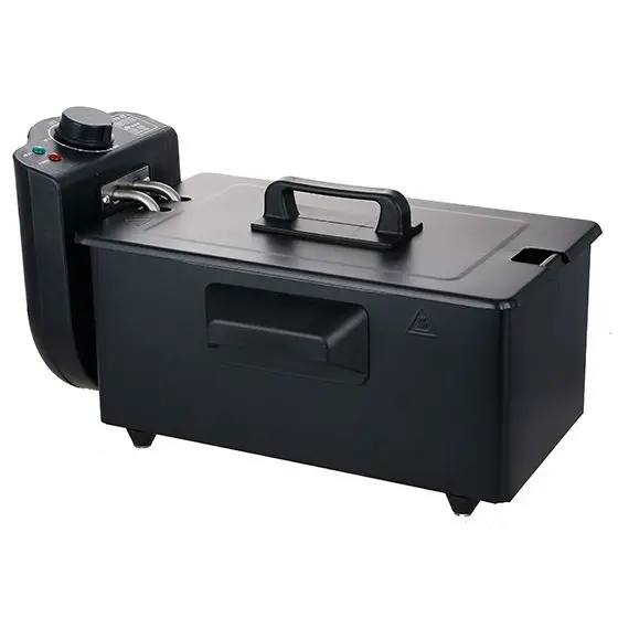 DF-120482.2 freidora Sencillo 3 L Independiente 2000 W Negro