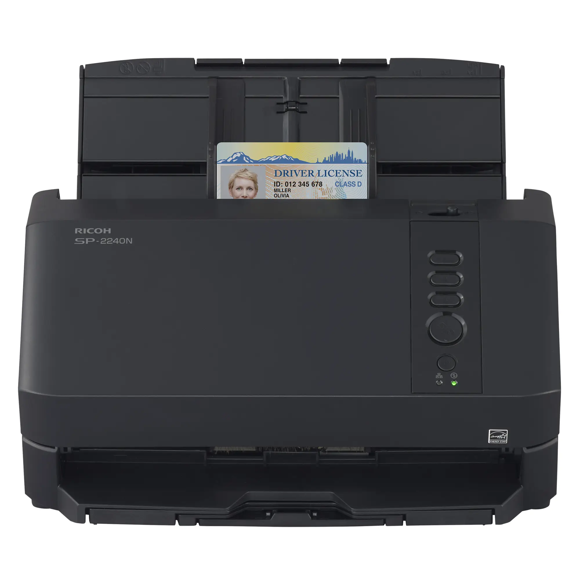 SP-2240N Escáner con alimentador automático de documentos (ADF) 600 x 600 DPI A4 Negro