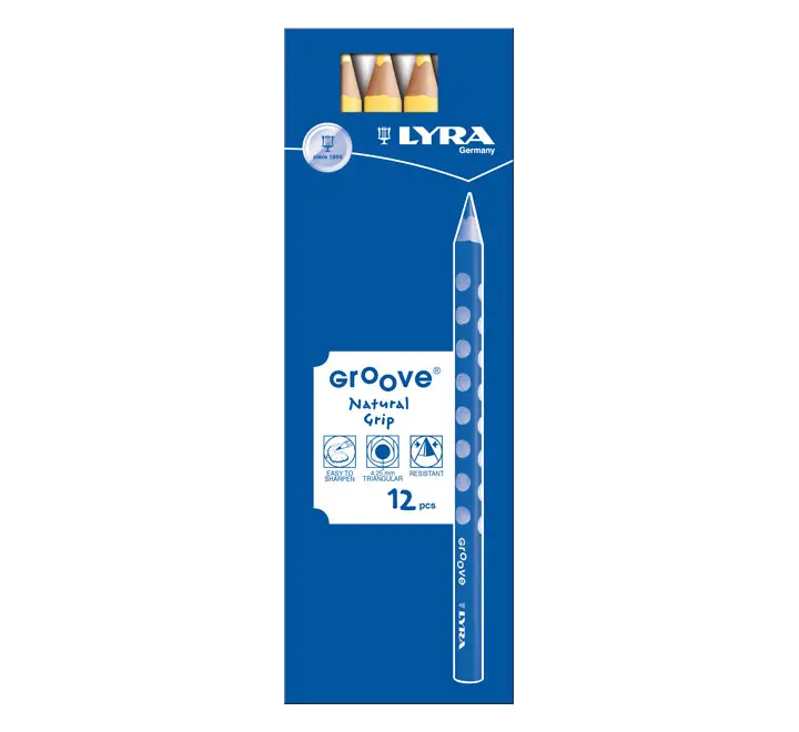 C.12 LAPICES LYRA GROOVE 3810304 AM FLUO