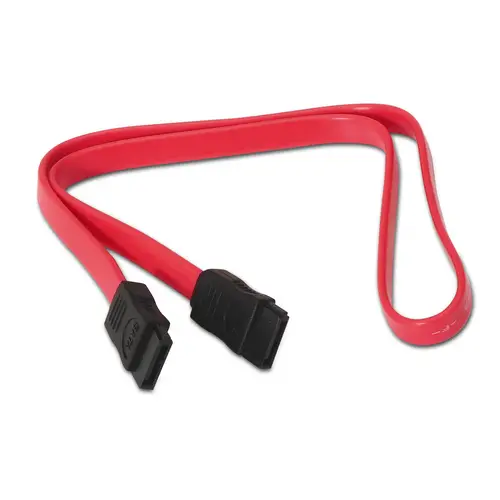 A130-0153 cable de SATA 0,5 m SATA 7-pin Negro, Rojo - Imagen 2