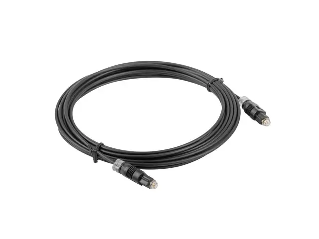 CA-TOSL-10CC-0010-BK cable de fibra optica 1 m TOSLINK Negro
