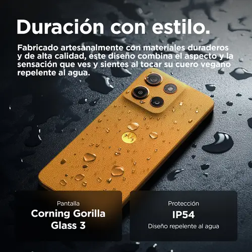 moto g15 17,1 cm (6.72") SIM doble Android 15 4G USB Tipo C 8 GB 128 GB 5200 mAh Naranja - Imagen 9