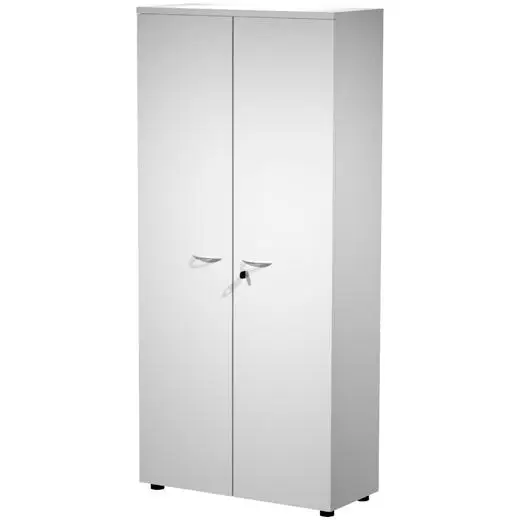 ARTEXPORT ESTANTERÍA ALTA PRESTO CON PUERTAS 3 ESTANTES 22MM CON TRASERA BLANCO
