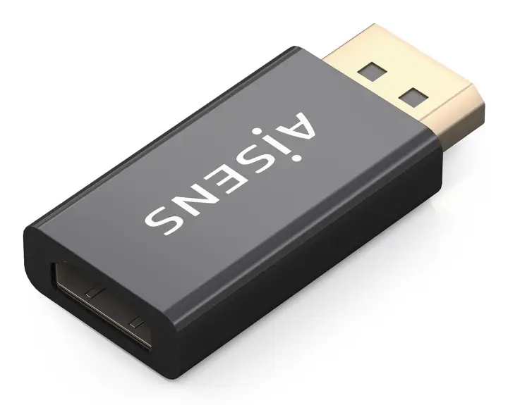 Conversor DisplayPort a HDMI 4K@60HZ, DP/M-HDMI/H, Negro