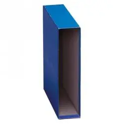 DOHE FUNDA ARCHIVADOR FOLIO LOMO ANCHO AZUL -12U-