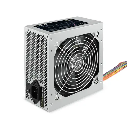 Fonte Ecopower II unidad de fuente de alimentación 500 W 20+4 pin ATX ATX Plata - Imagen 1