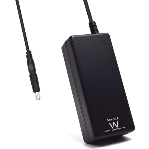 EW3888 adaptador e inversor de corriente Interior 65 W Negro - Imagen 1
