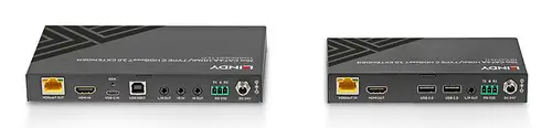 38346 extensor audio/video Transmisor y receptor de señales AV Negro - Imagen 4