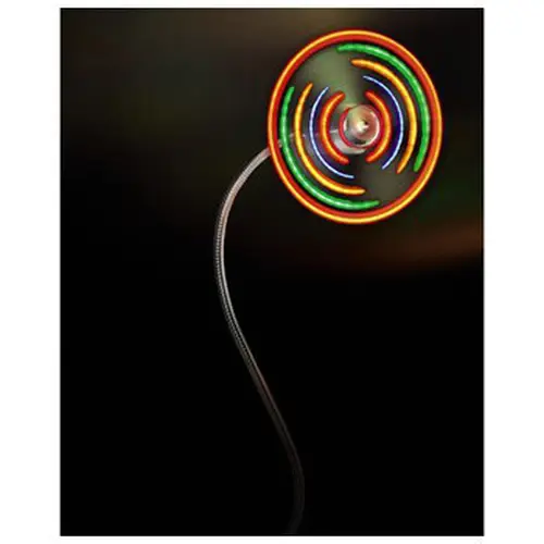 Ventilador USB, silencioso, con interruptor de encendido y apagado, color blanco - Imagen 5