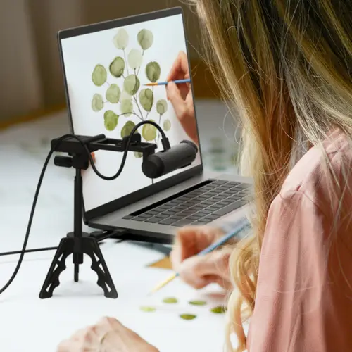Cámara Web 2K con IA y Enfoque Automático - Imagen 9