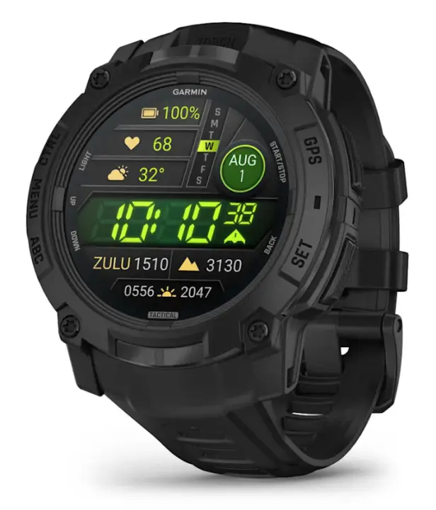 Instinct 3 Tactical Edition 3,3 cm (1.3") AMOLED 50 mm Digital 416 x 416 Pixeles Negro GPS (satélite)