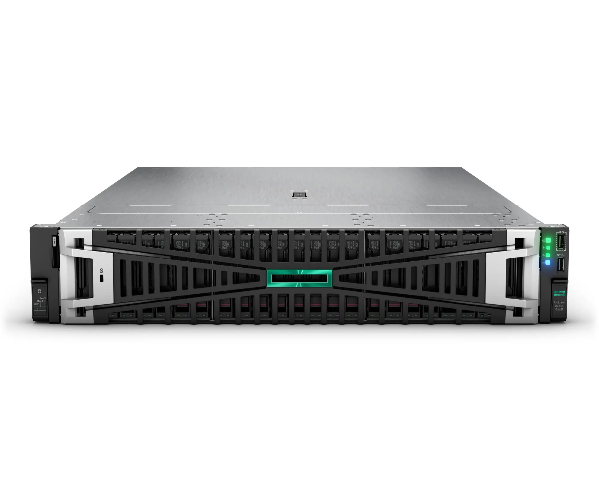 ProLiant DL345 Gen11 9015 3.5GHz 8c 1P 2x32GB-R 8LFF MR416i-p 2x960GB SSD 2x1000W PS EU Server