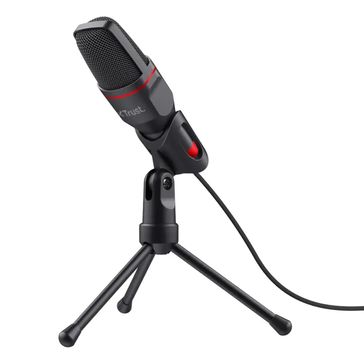 GXT 212 Negro, Rojo Micrófono para PC
