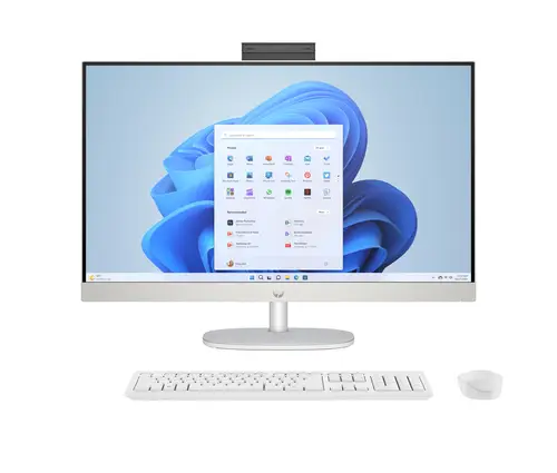 27 inch All-in-One 27-cr0130ns PC Intel® Core i5 i5-1335U 68,6 cm (27") 1920 x 1080 Pixeles 8 GB DDR4-SDRAM 512 GB SSD FreeDOS Wi-Fi 6 (802.11ax) Blanco - Imagen 1