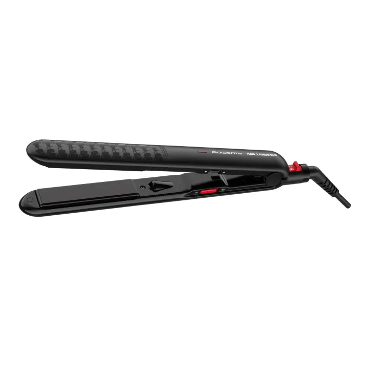 X KARL LAGERFELD SF321L Plancha de pelo Caliente Negro, Rojo