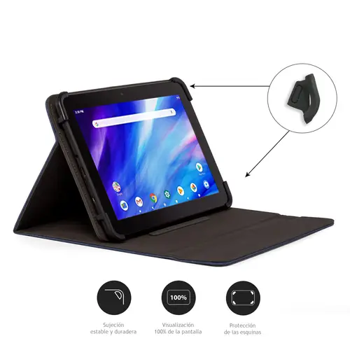 FUNDA UNIVERSAL TABLET DE 9.7" A 10.5" AZUL - Imagen 2