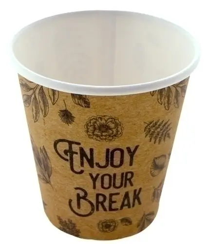 VASO CARTON PARED GRUESA 177cc PAQ. 50