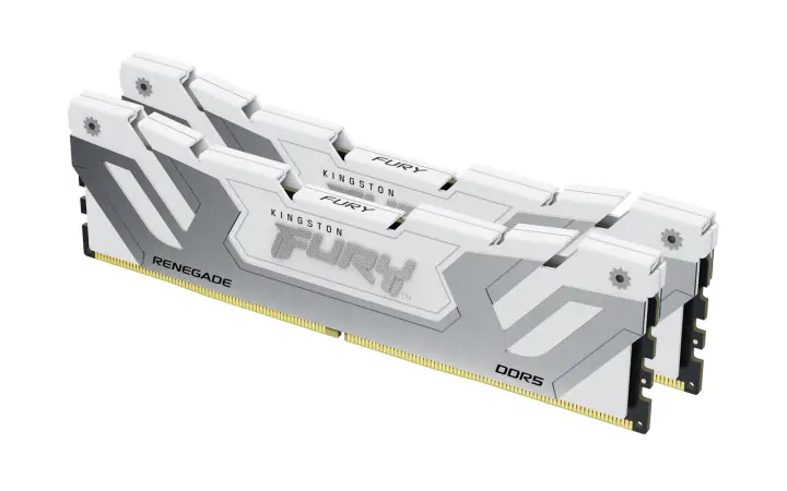 FURY 48GB 8400MT/s DDR5 CL40 CUDIMM (Kit of 2) Renegade White XMP