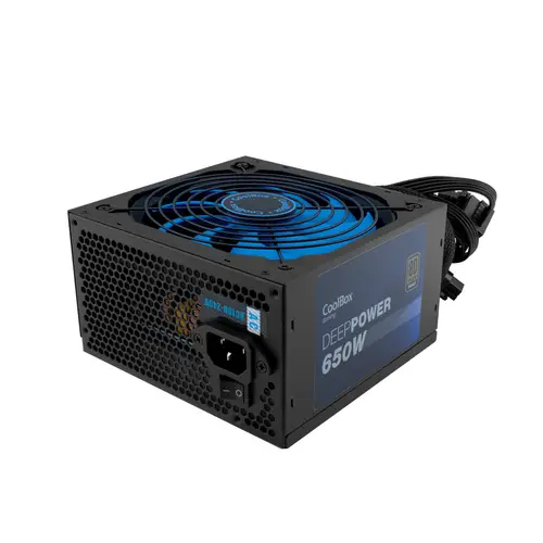 Fuente de alimentación ATX DeepPower 650W 80 Plus Bronze 14CM Full Range - Imagen 7