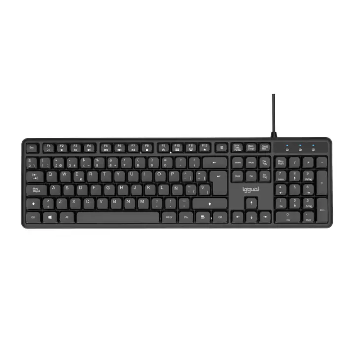 Teclado USB estándar CK-SILENT-105T negro