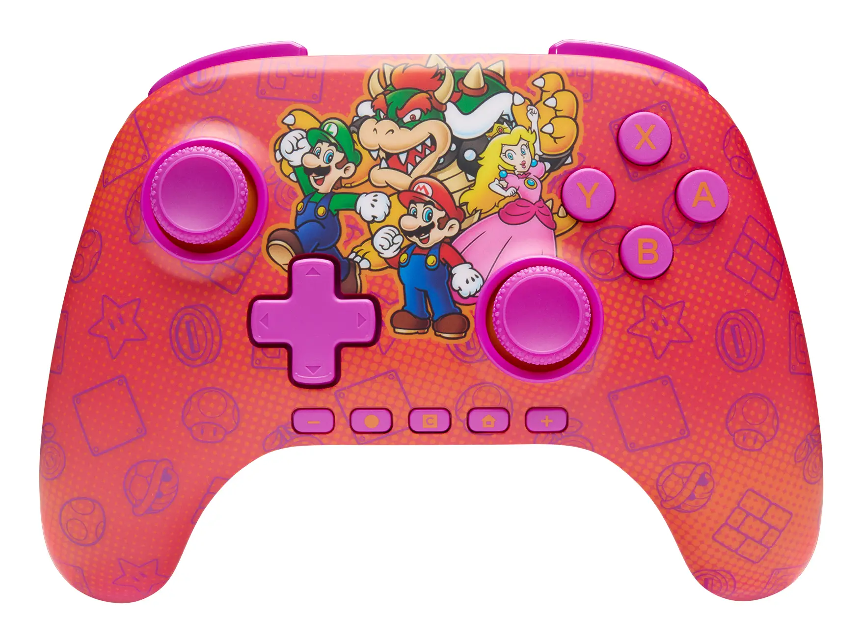 NSGP0548-01 mando y volante Rosa Gamepad Analógico/Digital Ninte..