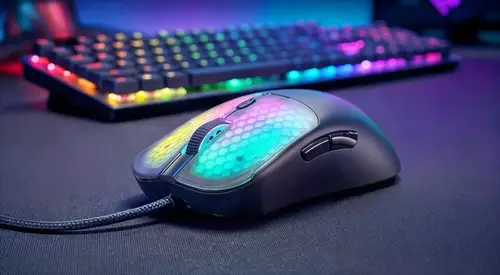 MMVIPER ratón Juego mano derecha USB Type-A + USB Type-C Óptico 12800 DPI - Imagen 9