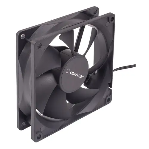 90 mm Carcasa del ordenador Ventilador 9 cm Negro - Imagen 4