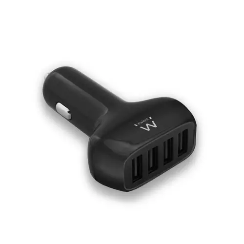 EW1354 cargador de dispositivo móvil Negro Auto - Imagen 1