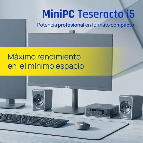 Mini PC Teseracto i5 1235U 8+256GB 2xHDMI - Imagen 2