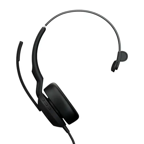 Evolve2 50 Auriculares Inalámbrico y alámbrico Diadema Oficina/Centro de llamadas USB tipo A Bluetooth Negro - Imagen 1