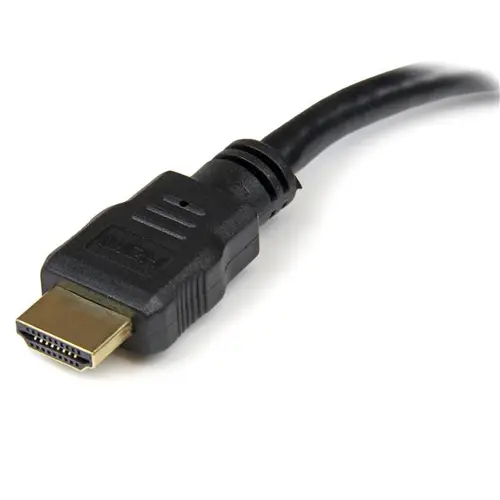 Adaptador de 20cm HDMI a DVI - DVI-D Hembra - HDMI Macho - Cable Conversor de Vídeo - Negro - Imagen 2