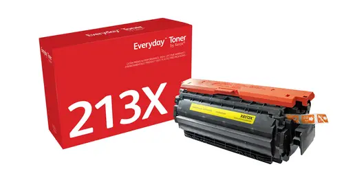 Everyday Toner EverydayAmarillo di Xerox compatibile con HP 213X (W2132X), Capacidad alta - Imagen 1