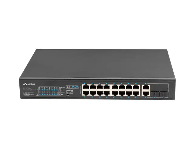 RSFE-16P-2C-250 switch No administrado Gigabit Ethernet (10/100/1000) Energía sobre Ethernet (PoE) 1U Negro
