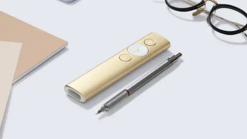 910-004862 apuntador inalámbricos Bluetooth/RF Oro - Imagen 4
