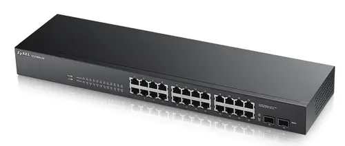 GS1900-24 Gestionado L2 Gigabit Ethernet (10/100/1000) Negro - Imagen 1