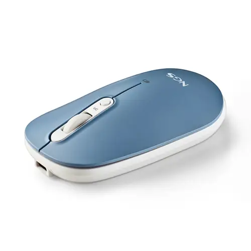 SHELL RB ratón Oficina Ambidextro RF Wireless + Bluetooth Óptico 1600 DPI - Imagen 2