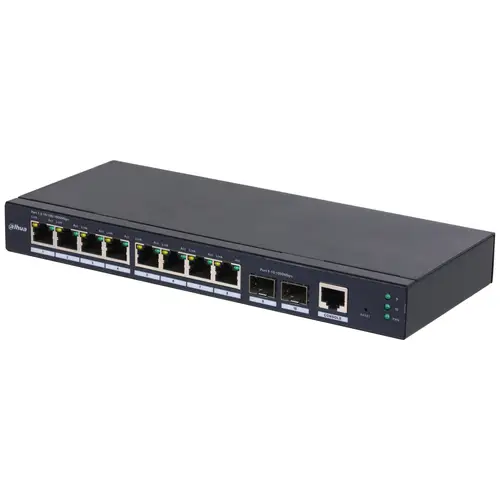 SG4010-2F Gestionado L2 Gigabit Ethernet (10/100/1000) Negro - Imagen 1