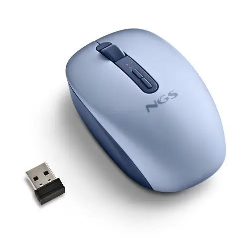 FOG DUAL BLUE ratón Universal Ambidextro RF Wireless + Bluetooth 1600 DPI - Imagen 2