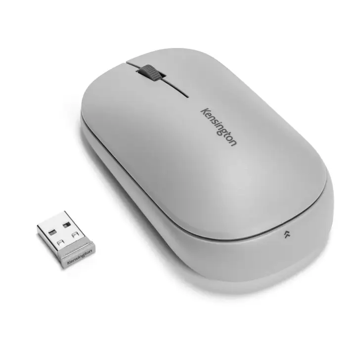 Ratón inalámbrico dual SureTrack: gris