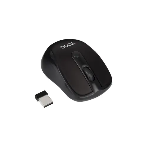 Ratón inalámbrico, 1600 DPI, 4 botones, Negro - Imagen 2