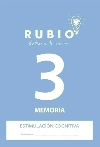 CUADERNO RUBIO A4 ESTIM.COGN.MEMORIA 3 - Pack de 5 unidades