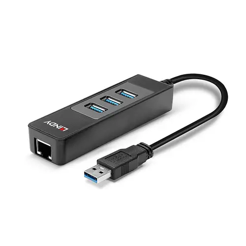 43176 hub de interfaz USB 3.2 Gen 1 (3.1 Gen 1) Type-A 5000 Mbit/s Negro - Imagen 5