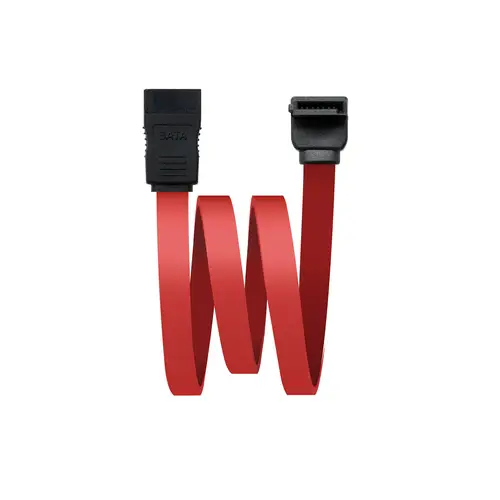 10.18.0202-OEM cable de SATA 0,5 m Negro, Rojo - Imagen 1