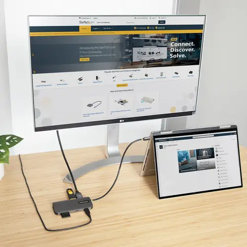 Adaptador Multipuertos USB C de Vídeo 4K a 60Hz, con Hub de 3 Puertos USB-A de 5Gbps, Entrega de Alimentación USB de 100W, Red Ethernet, SD/microSD, Cable de 30cm - Imagen 10