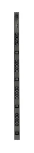 Geist rPDU, basic, 0U, input C20 230V 16A, outputs (20)C13 | (4)C19 unidad de distribución de energía (PDU) 24 salidas AC Negro - Imagen 2