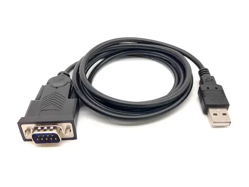 Cable USB-A a serie (DB9), M/M, 1,5 m - Imagen 2