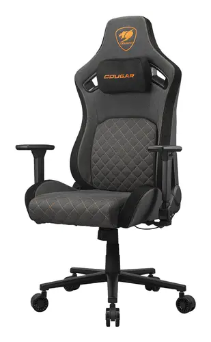 CGR-DFF-GRB Silla para videojuegos de PC Asiento acolchado tapizado Negro, Oro - Imagen 5