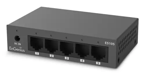 ES105 switch No administrado Gigabit Ethernet (10/100/1000) Negro - Imagen 4