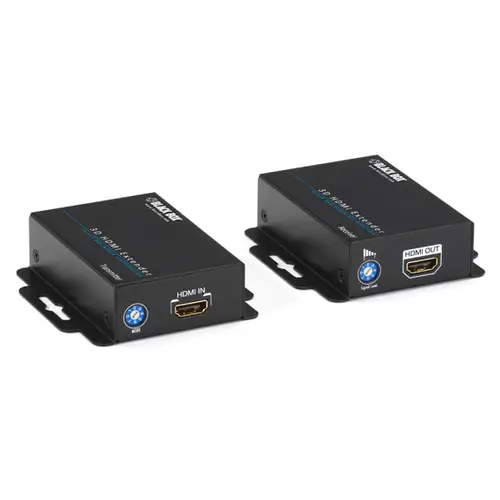 Black Box VX-HDMI-TP-3D40M, Transmisor y receptor de señales AV, 1920 x 1080 Pixeles, 60 m, Multicanal, 1080i,1080p,480i,480p,720p, 6,75 Gbit/s
