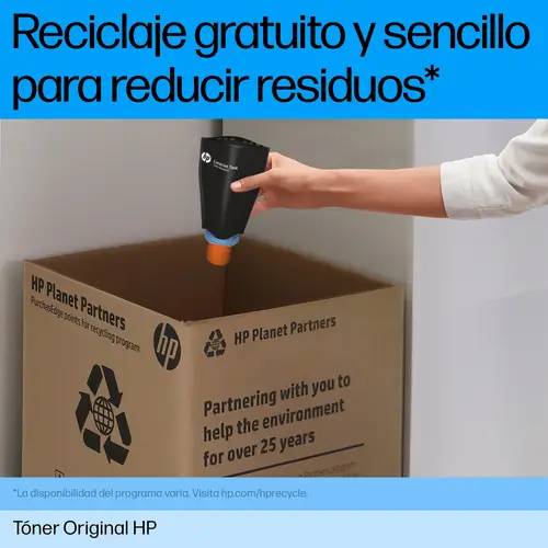 Cartucho de tóner original LaserJet 124A magenta - Imagen 3